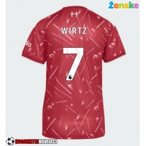 Ženske Nogometnih dresov Liverpool Florian Wirtz #7 Domači 2026-27 Kratki rokavi